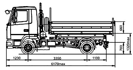 Продажа шасси МАЗ-4571Р2-442-033 в Севастополе